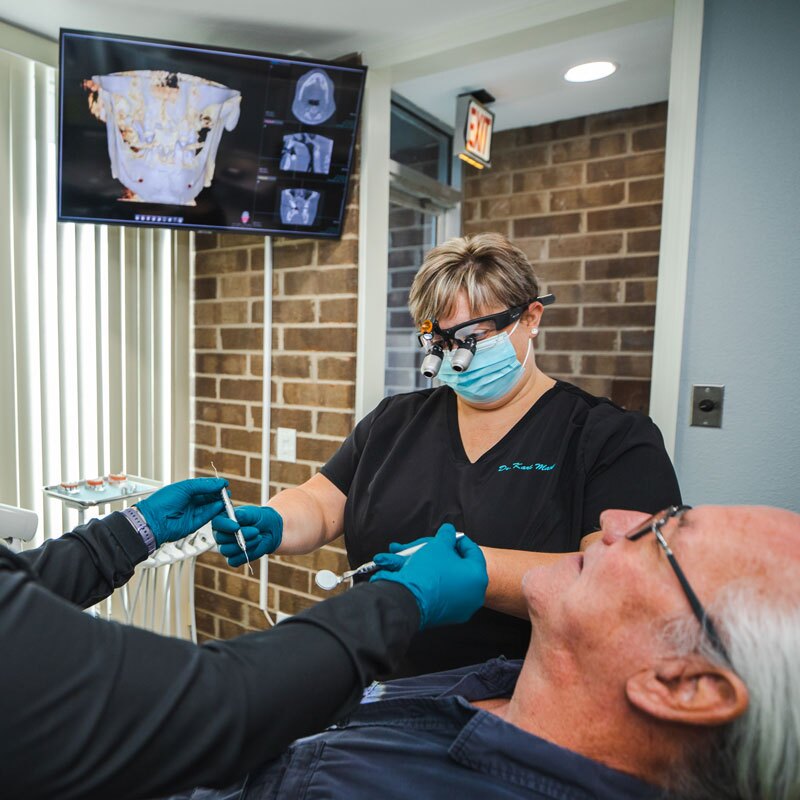 Dental implant procedure