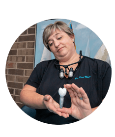 karimann showcasing implants