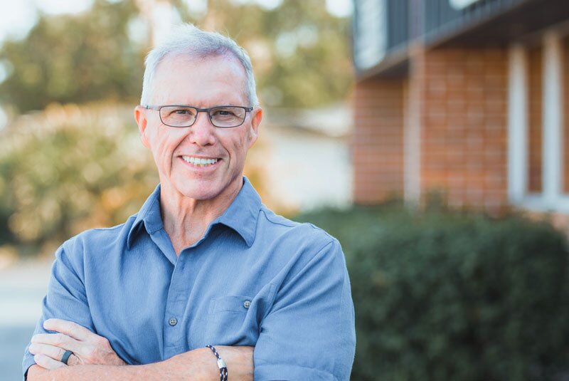 joe over denture kari mann after procedure