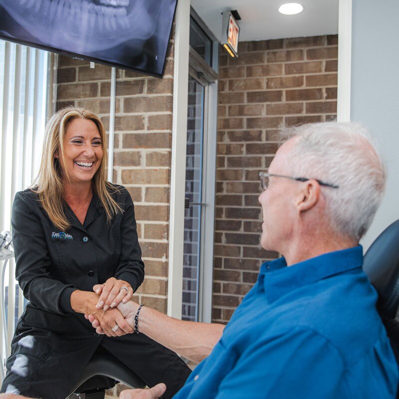 interaction with a patient