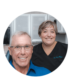 kari mann with jon after implants